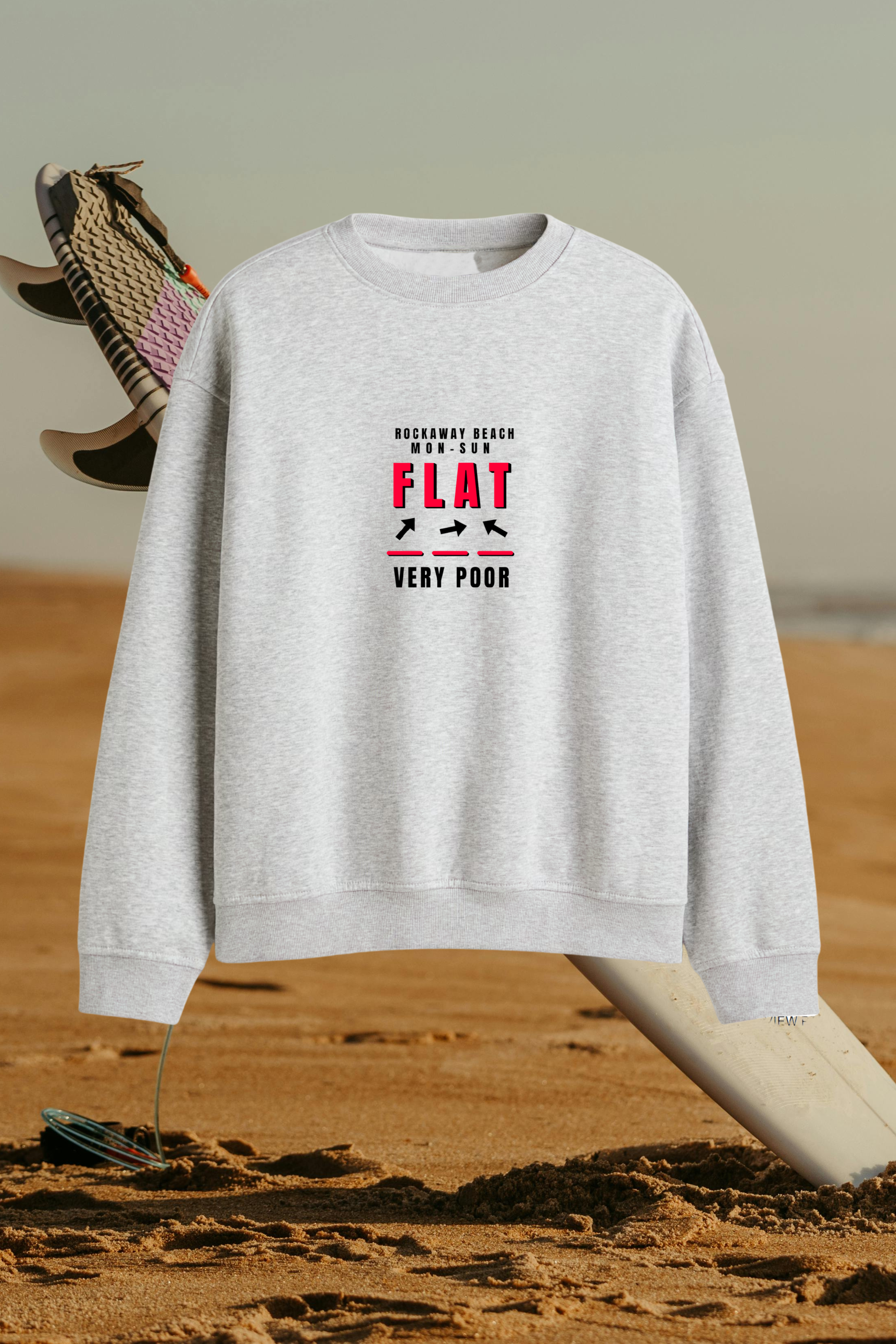Russet Burbank WAKE Sapporo sweat スウェット Rockaway Surf Report Sweatshirt – I LOVE THAT FOR U