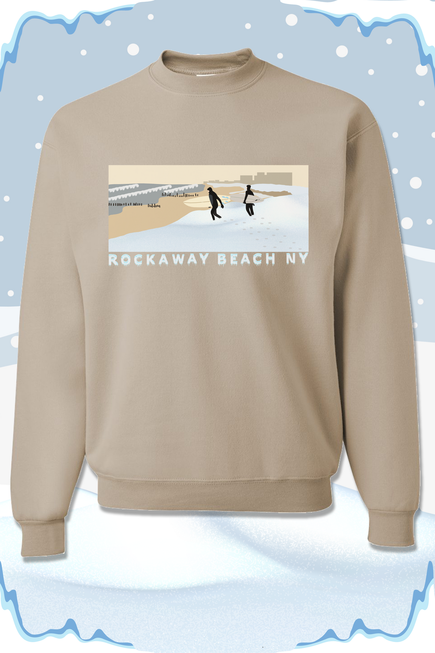 Snowy Surf Sweatshirt