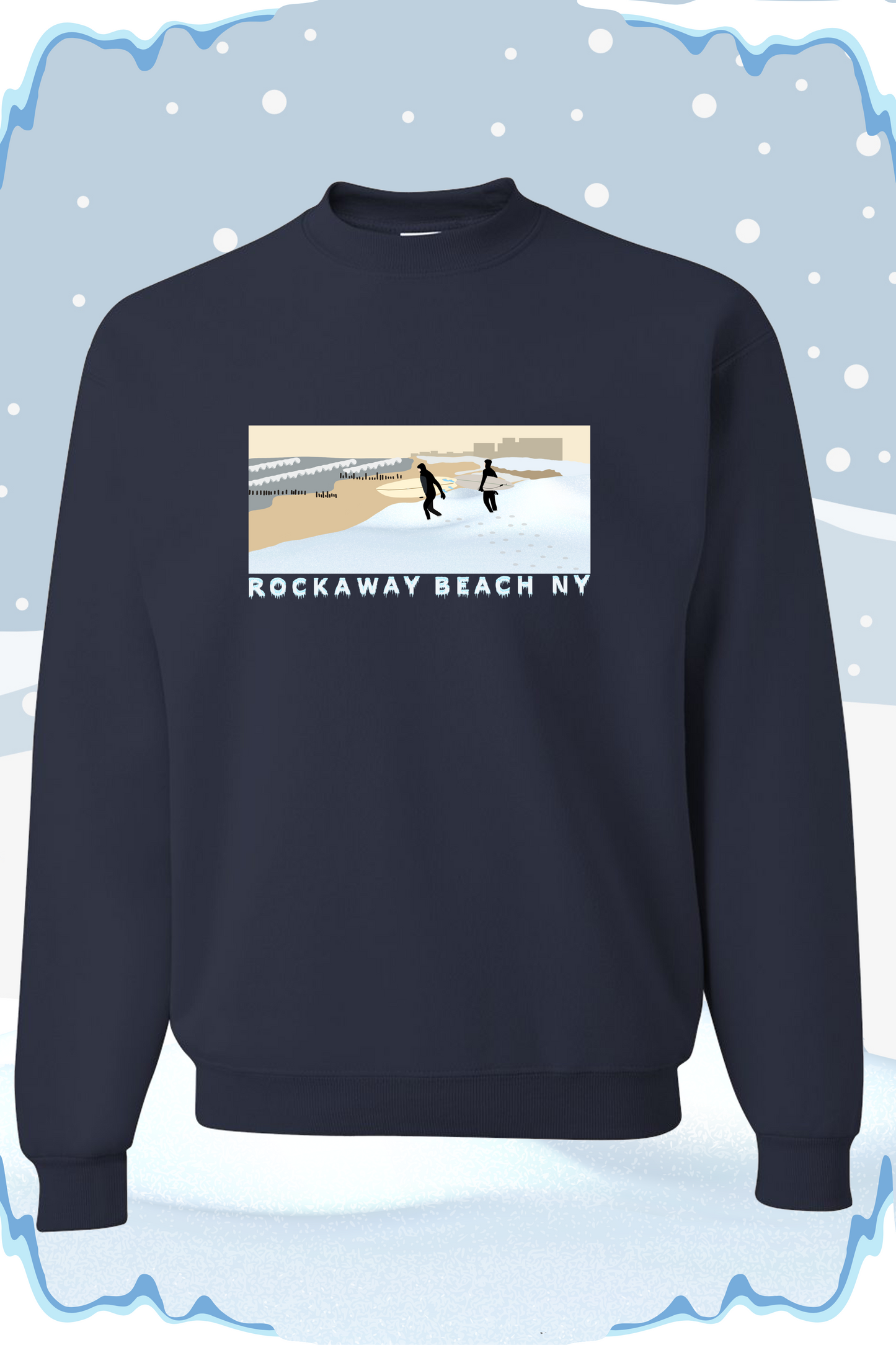 Snowy Surf Sweatshirt
