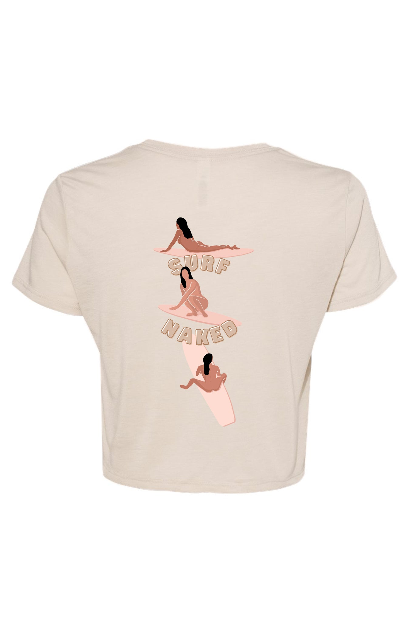 Surf Naked Crop Tee