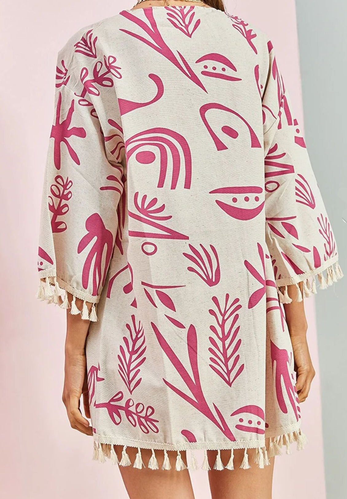 Pink Sands Kimono