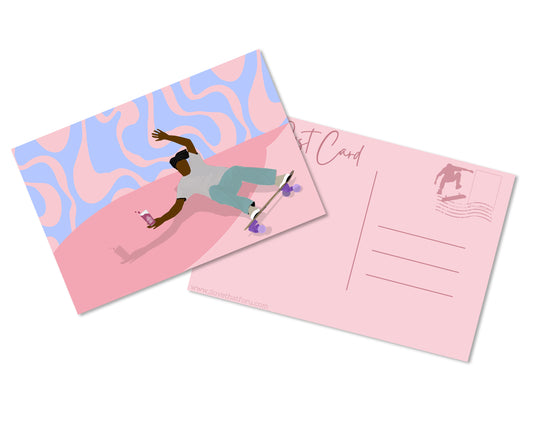 Skate Postcard