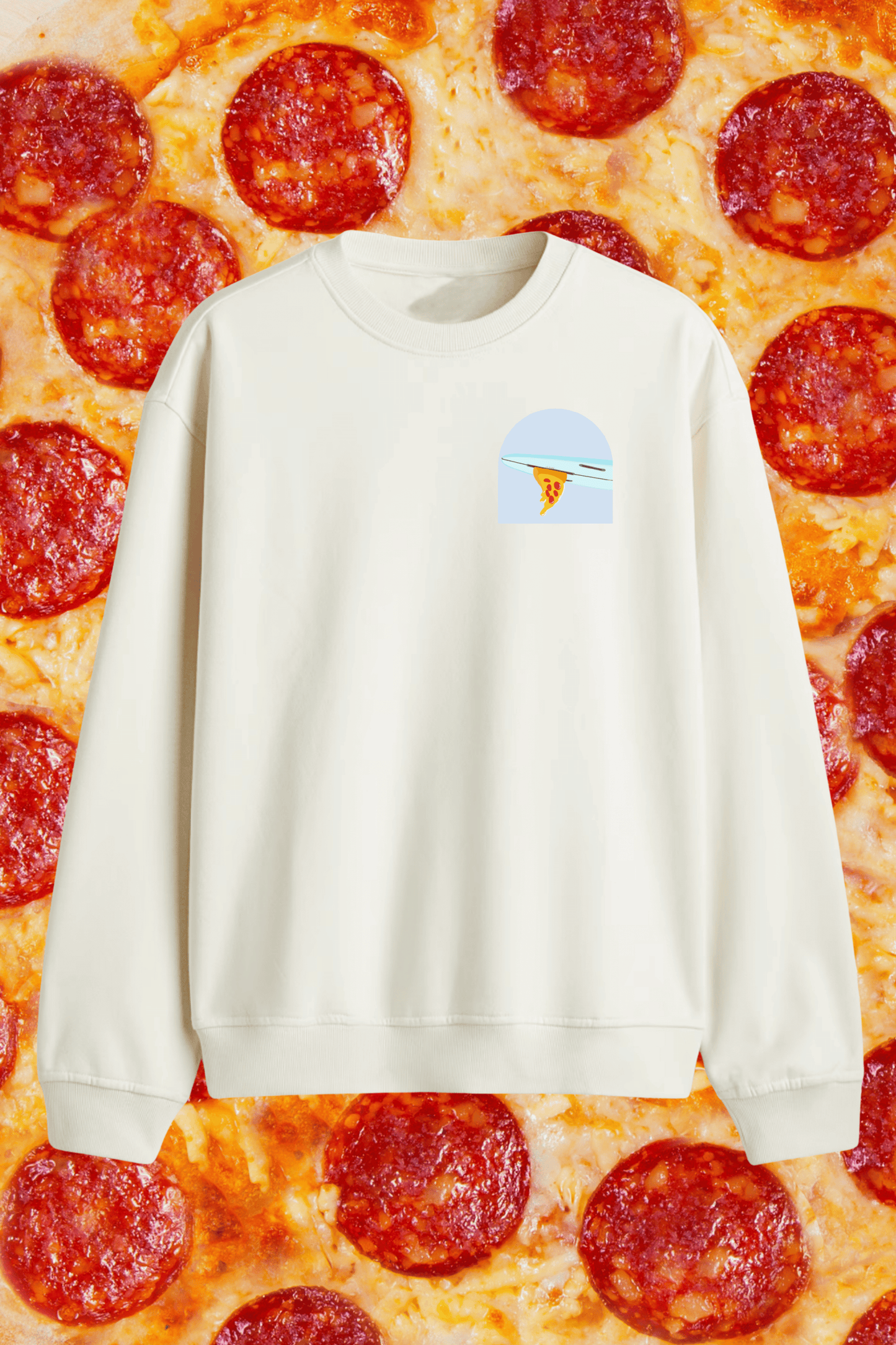 Pizza Fin Sweathirt