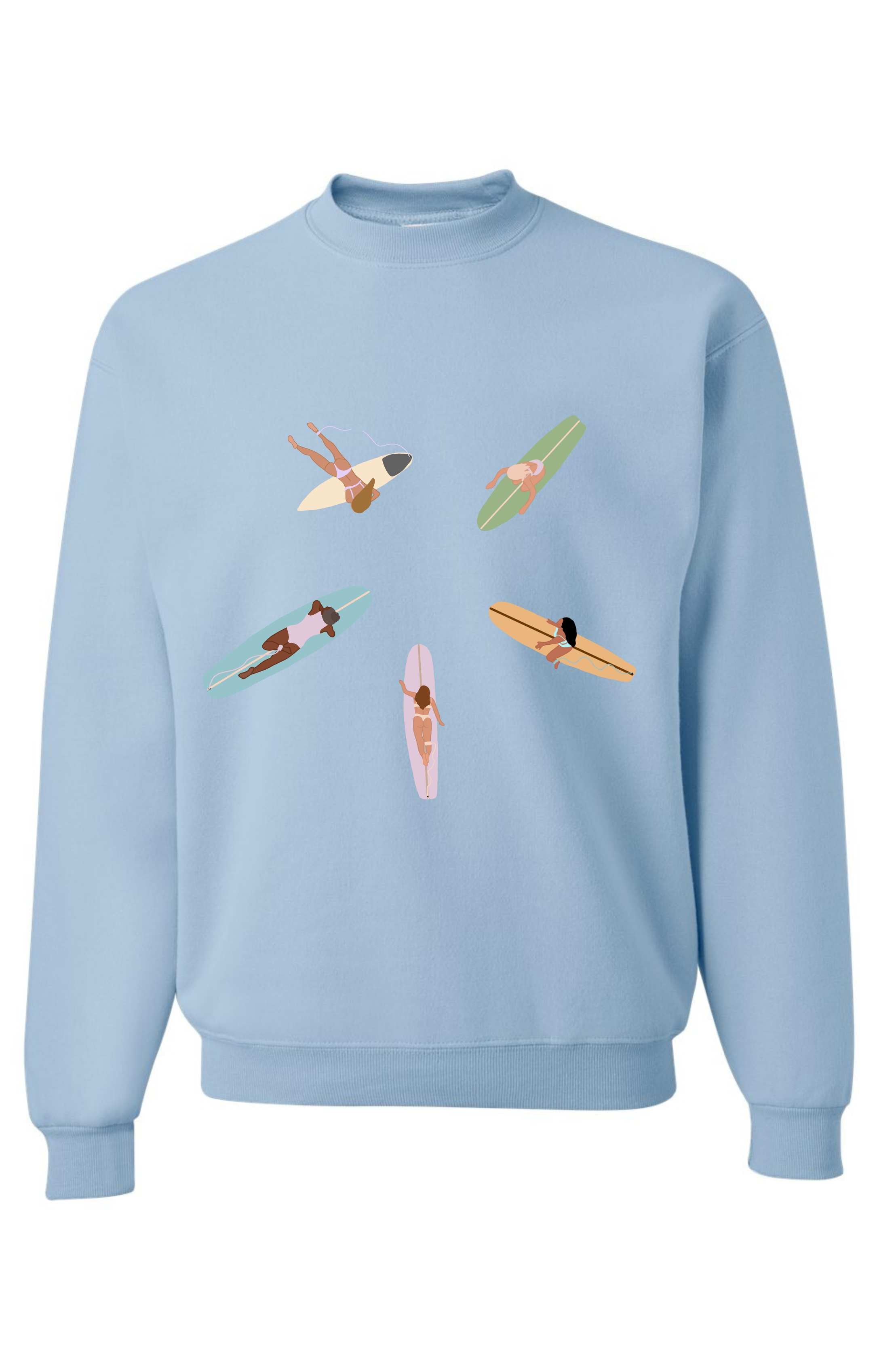 Surfer girl 2024 sweatshirts