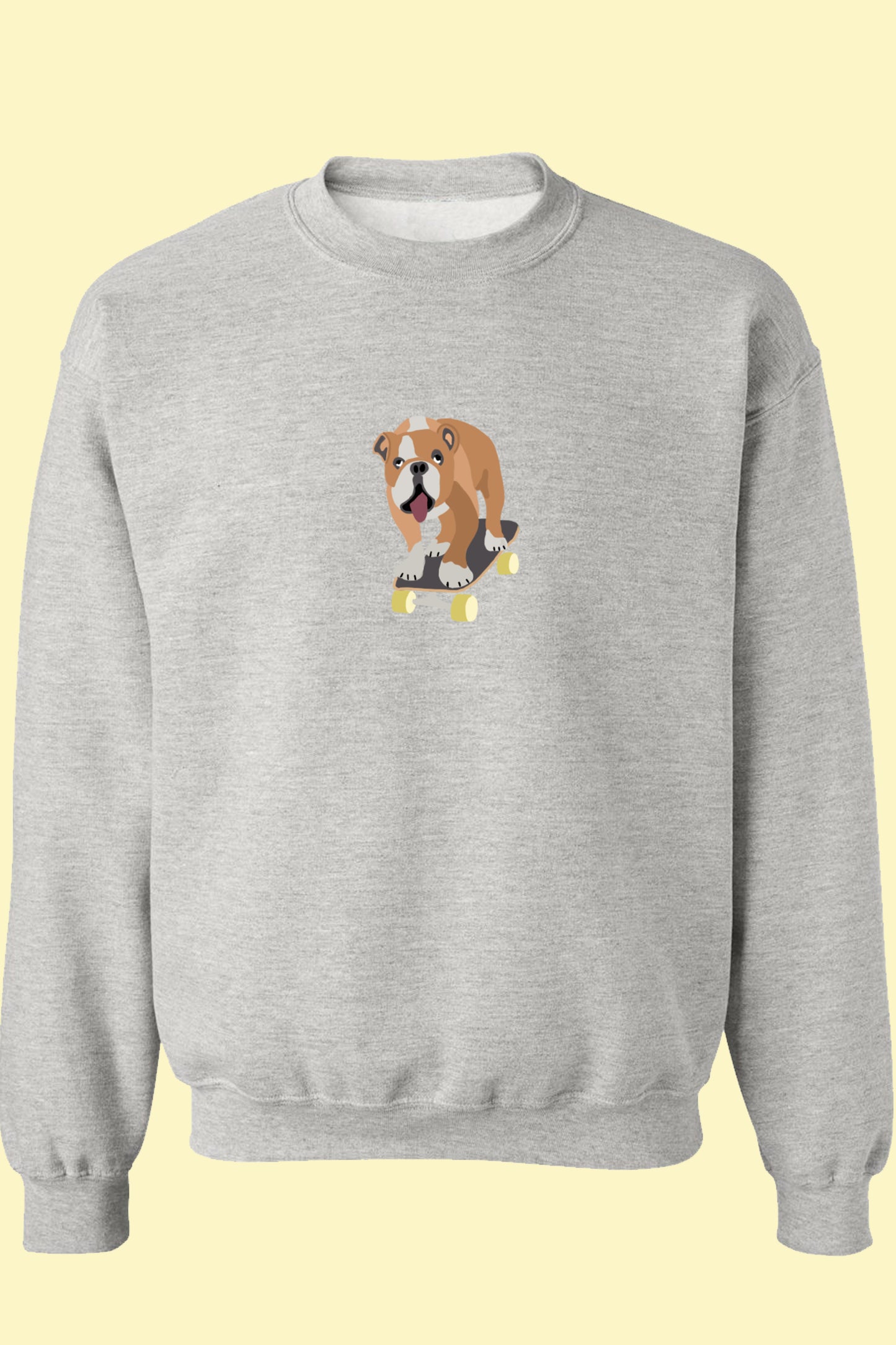 Skater Bulldog Sweatshirt